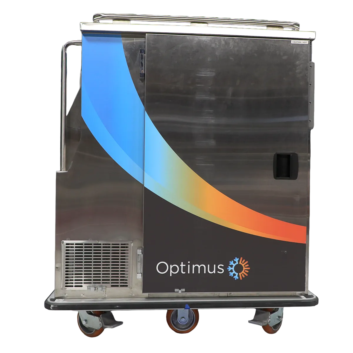 Optimus Meal Delivery Cart, 360-degree view