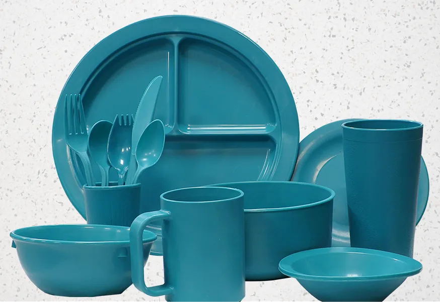 MaxFlex Behavioral Health Dinnerware — Complete Product Assortment
