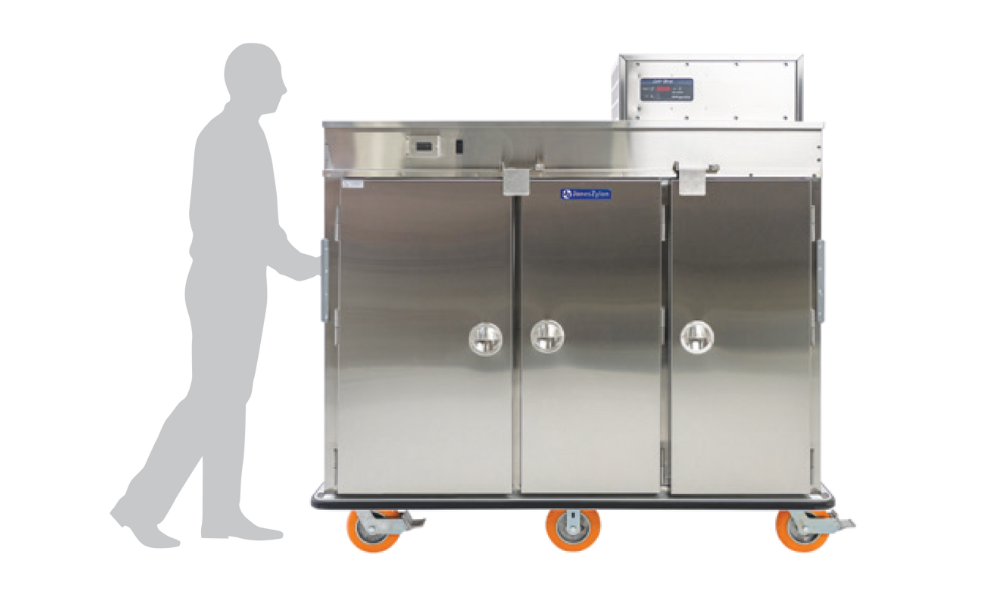 JZHR-40-HC | Small Dual-Temp Cart