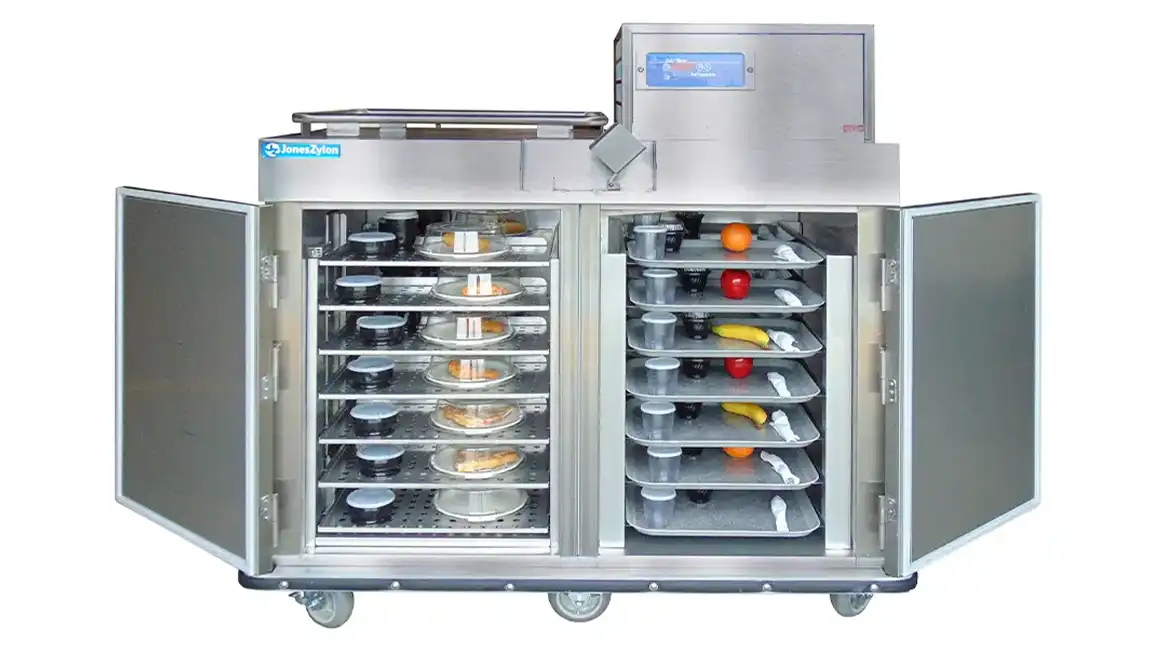 MealPro hot and cold meal delivery cart